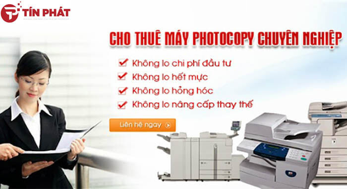 Cho thuê máy photocopy uy tín giá rẻ tại bình định