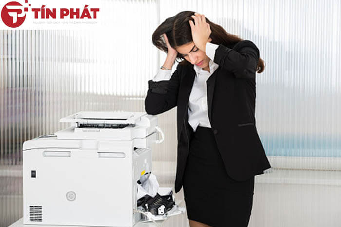 hướng dẫn sửa máy photocopy bị kẹt giấy