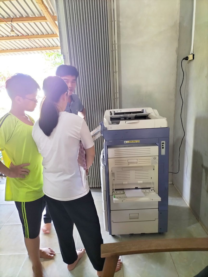bán máy photocopy tại thị xã sông cầu tỉnh phú yên giá rẻ