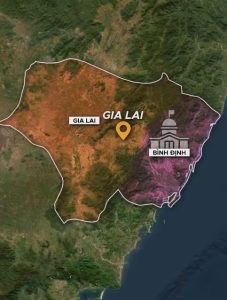 các xã phường của tỉnh gia lai sau khi sáp nhập